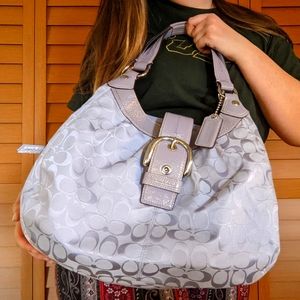 Lavender Purple Coach Purse